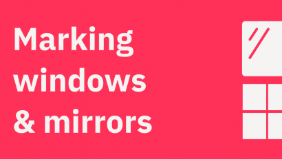 Marking Windows, Mirrors, and Trim