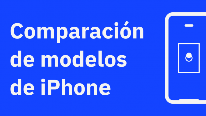 Comparación de modelos de iPhone