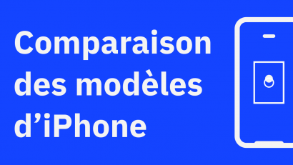 Comparaison des modèles d'iPhone