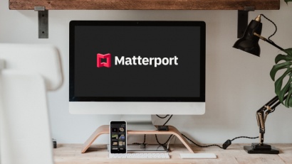 Matterport on desktop screen