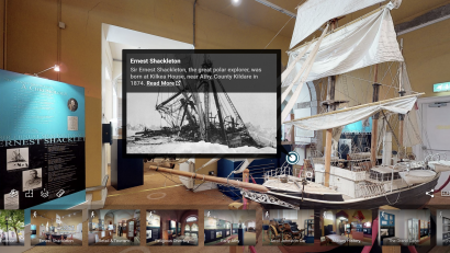 A virtual tour of Shackleton Museum